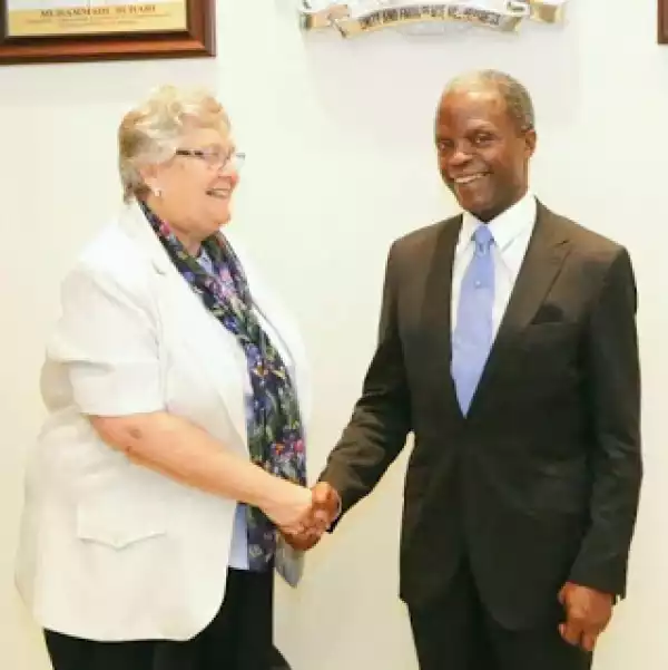 Vice Pres. Osinbajo Meets Chalker Foundation For Africa Today [See Photos]